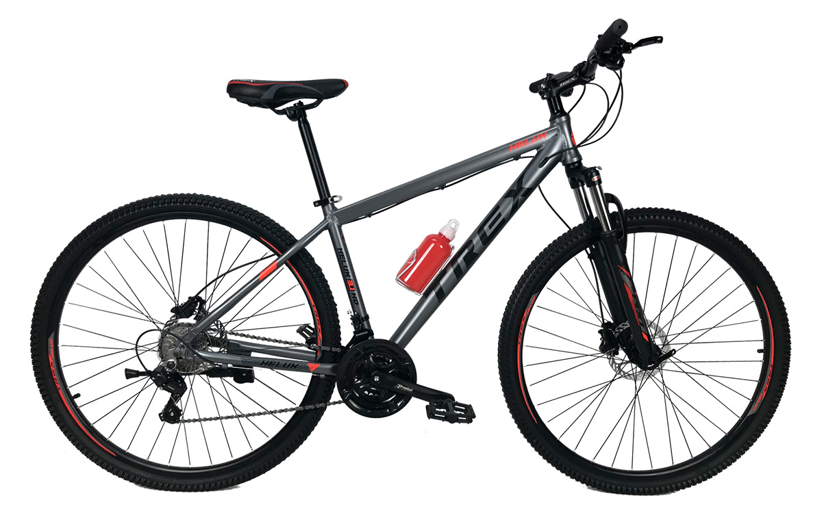 Фотография Велосипед Trex HELUX 29" 2021, размер М, черно-красный